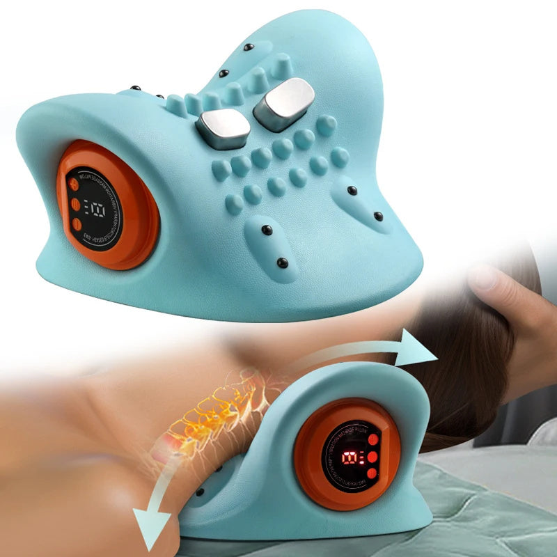 EMS Nakke Massager til Smertelindring og Afslapning