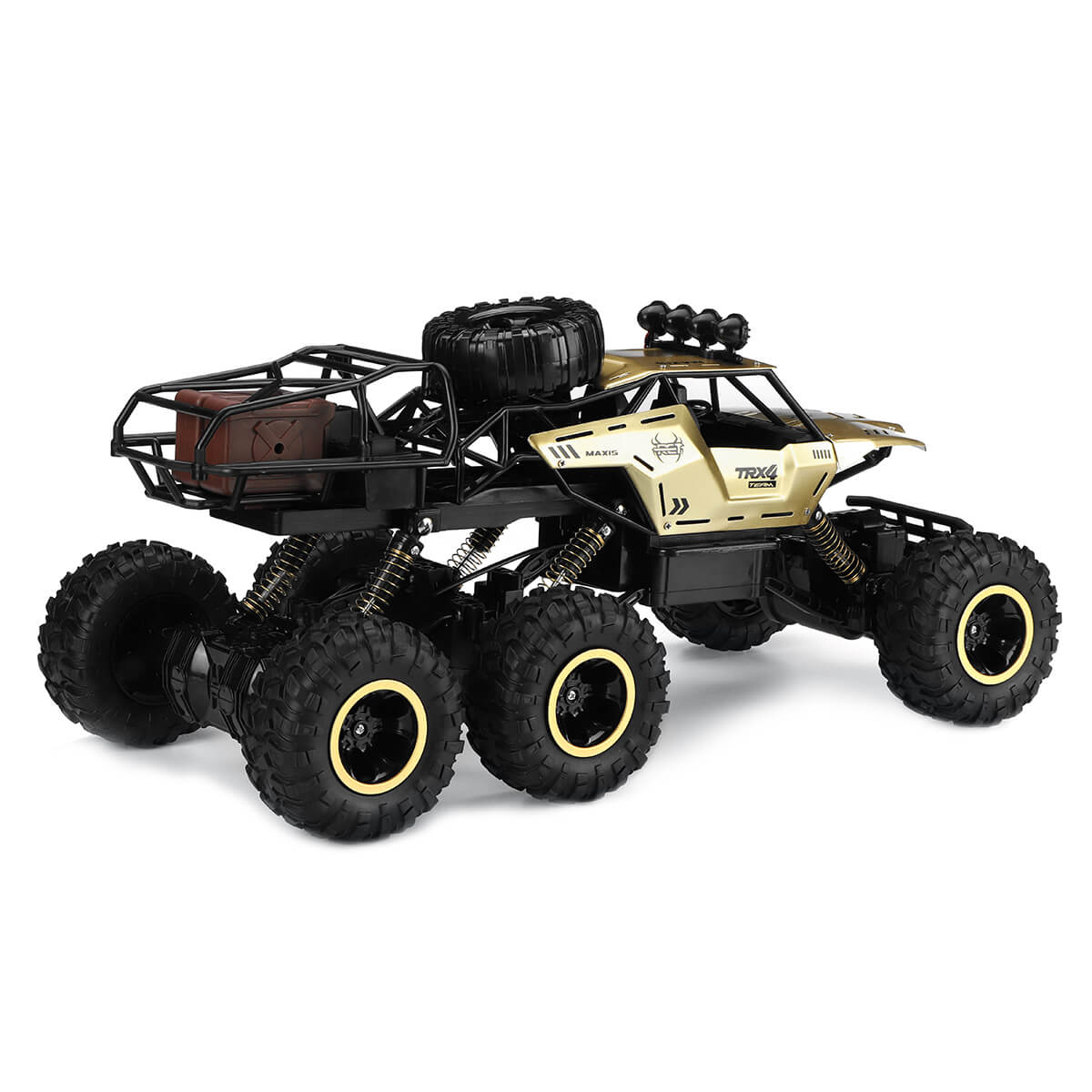 Terräng RC Lastbil med 6 Hjul | 1:12 Monstermodell med 52 km/h