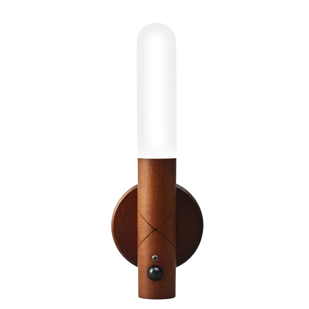 Mångsidig LED-bordslampa med magnetisk bas och rörelsesensor