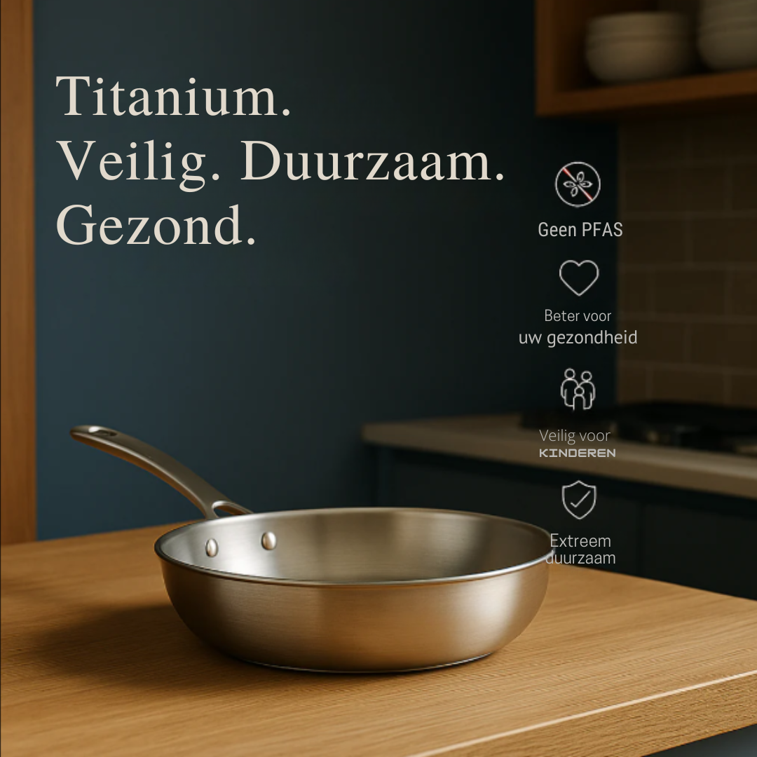 Titanium Essentials: Sæt til Madlavning i Høj Kvalitet