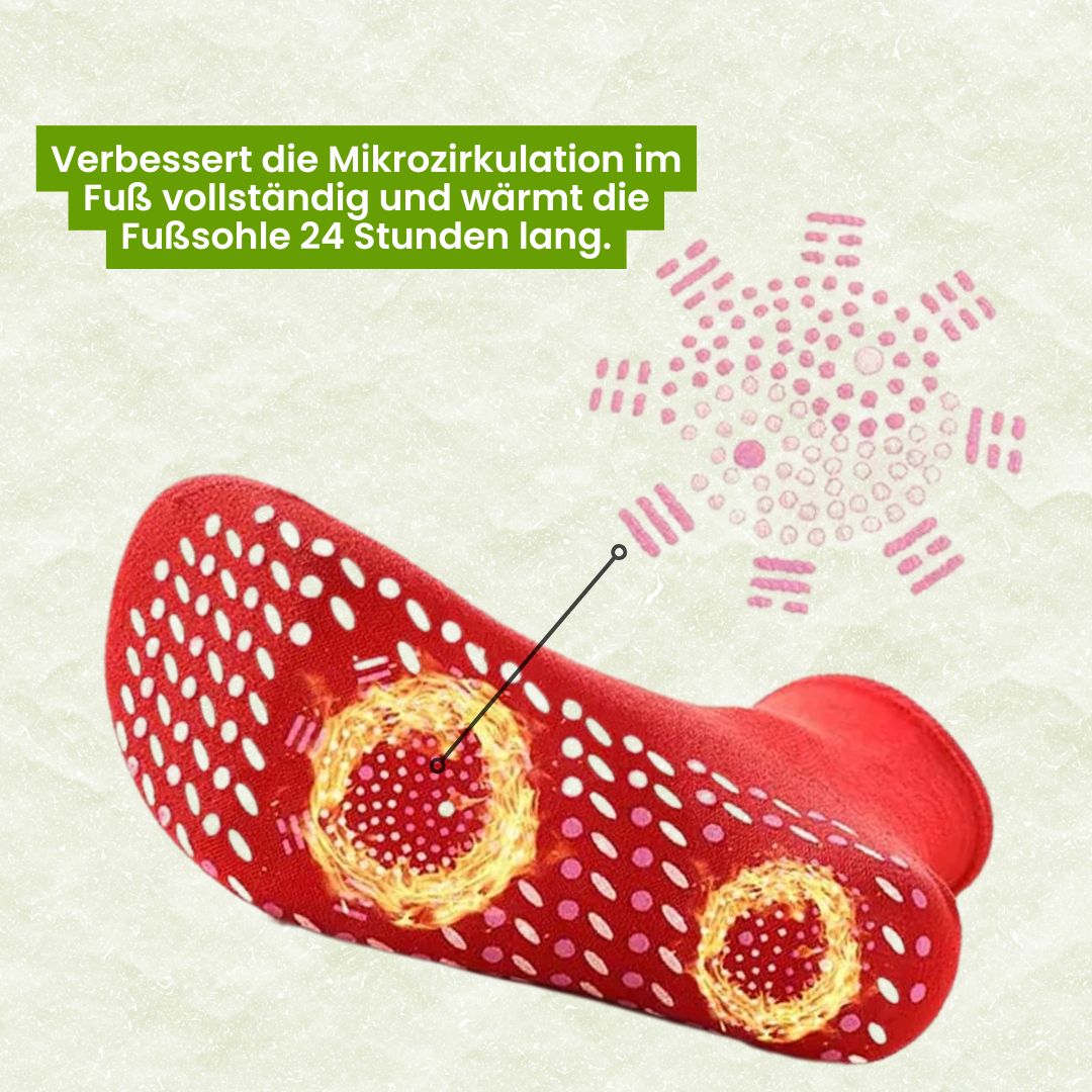 Selvvarmende termiske sokker - Unisex, størrelse one size