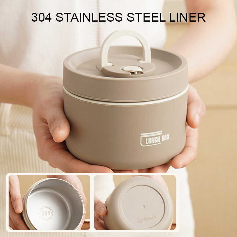 Termo Madkasse i Rustfrit Stål - Holder Maden Varm og Frisk