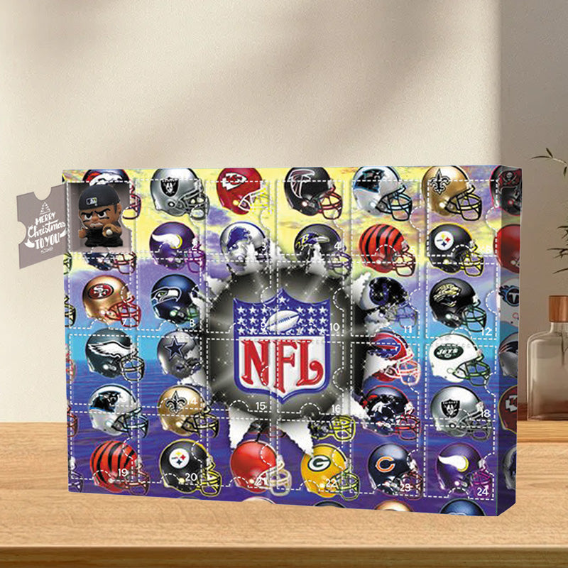 NFL Julekalender med 24 Gaver – GridironTematiseret