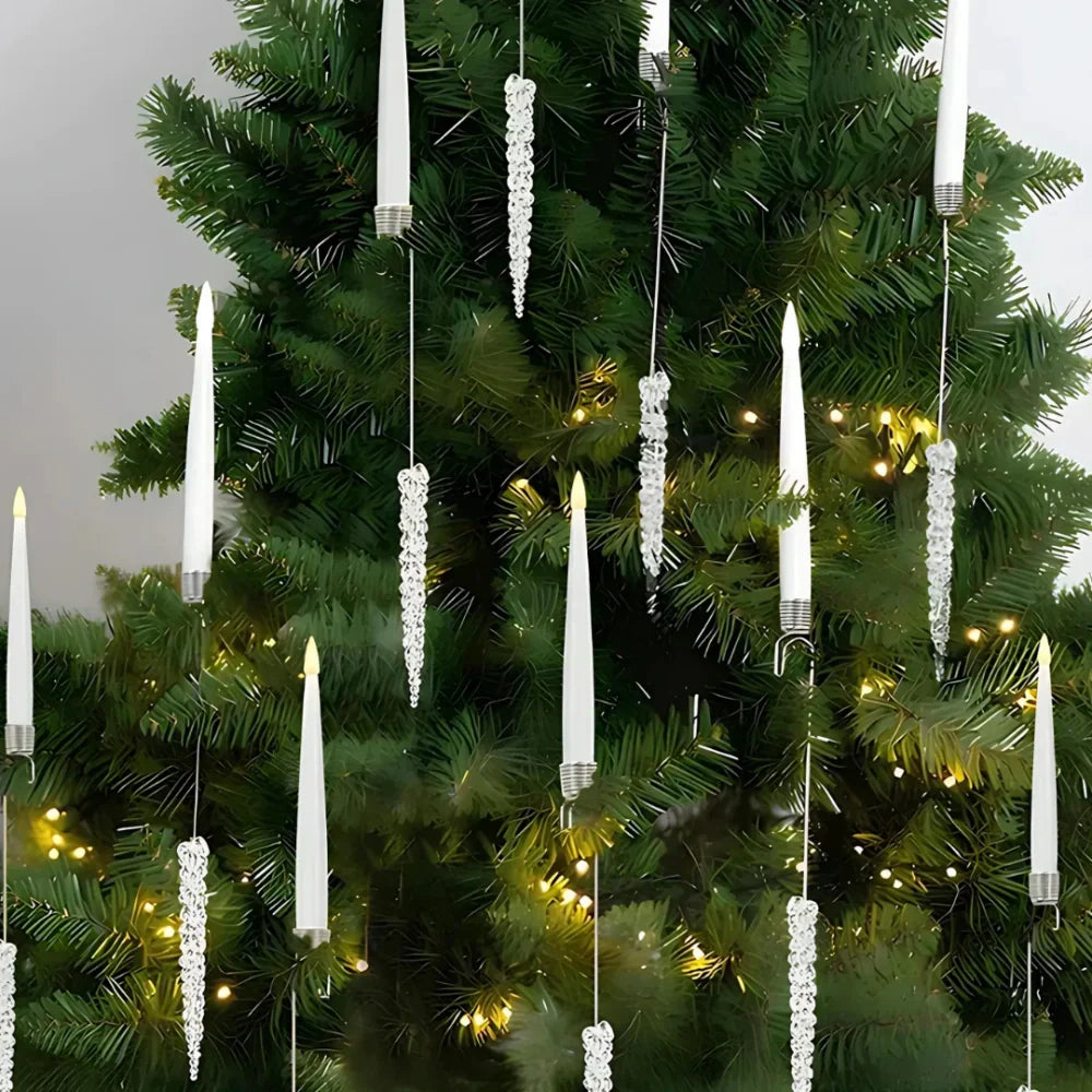 Flackande LED-julgransbelysning – Säkert och Mysigt
