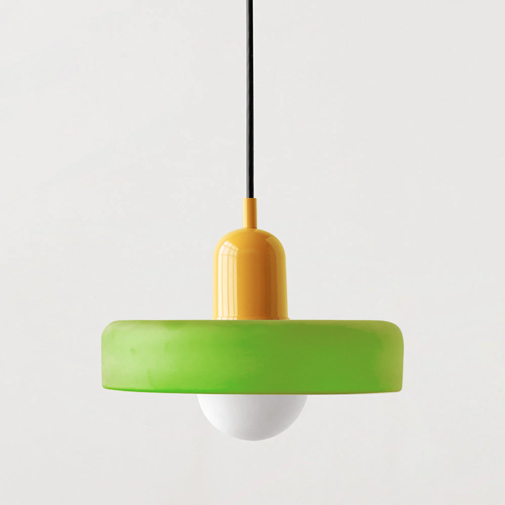 Färgrik Glaspendel med Modern Design för Hemmet