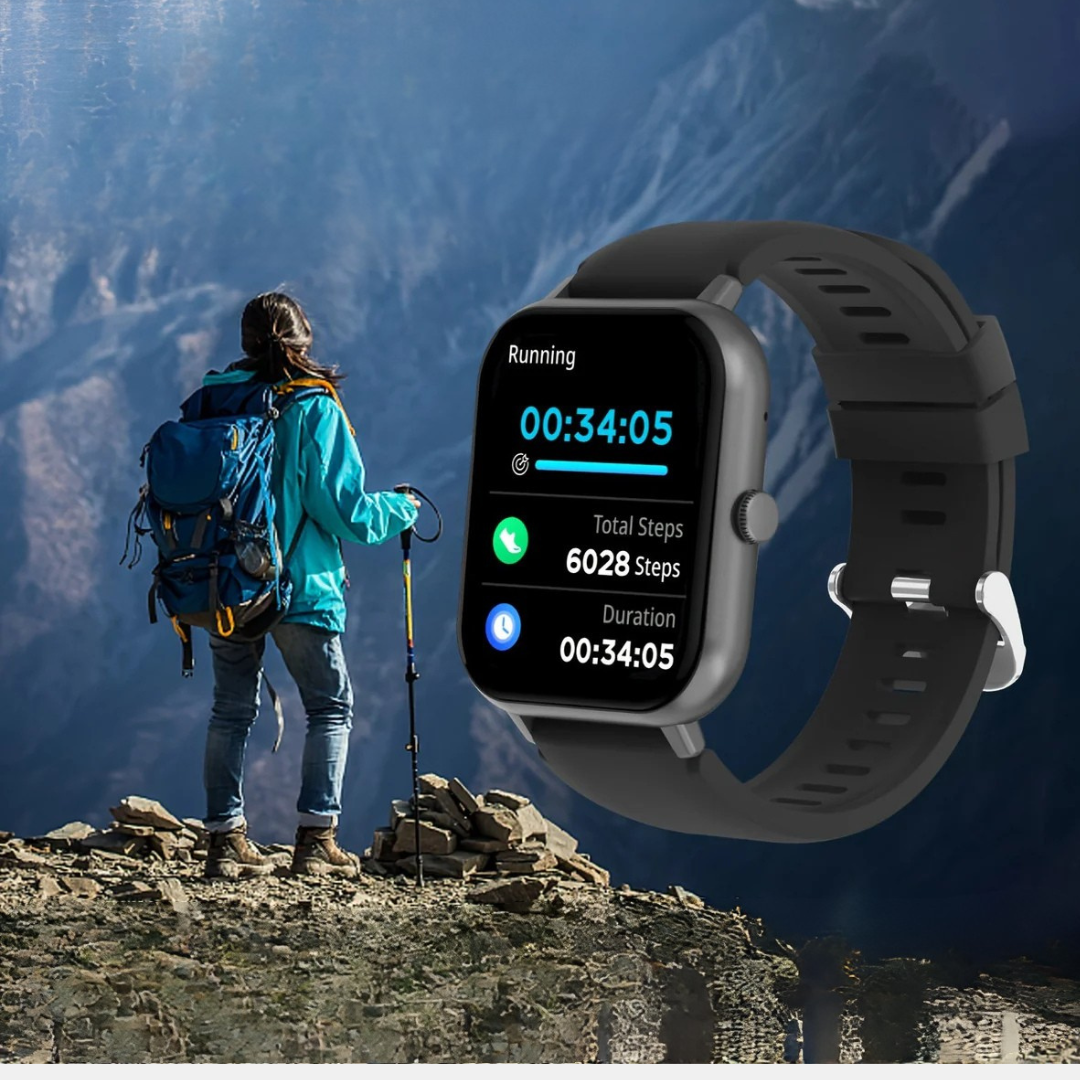 Smartwatch med Touchskærm og 100 Sportstilstande