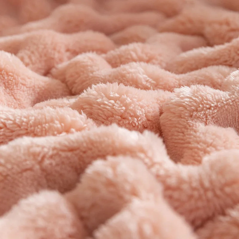 Ekstra blød flanels tæppe - PlushBubble