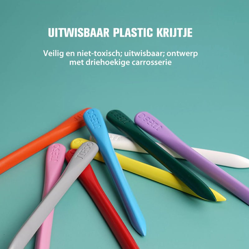 Naturlige farvede kridt - Øko kridt