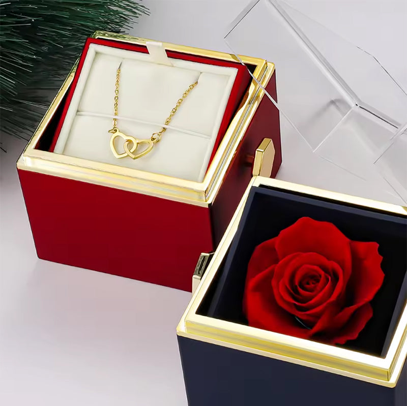 Eternal Rose Box – Elegant Opbevaring af Kunstige Roser