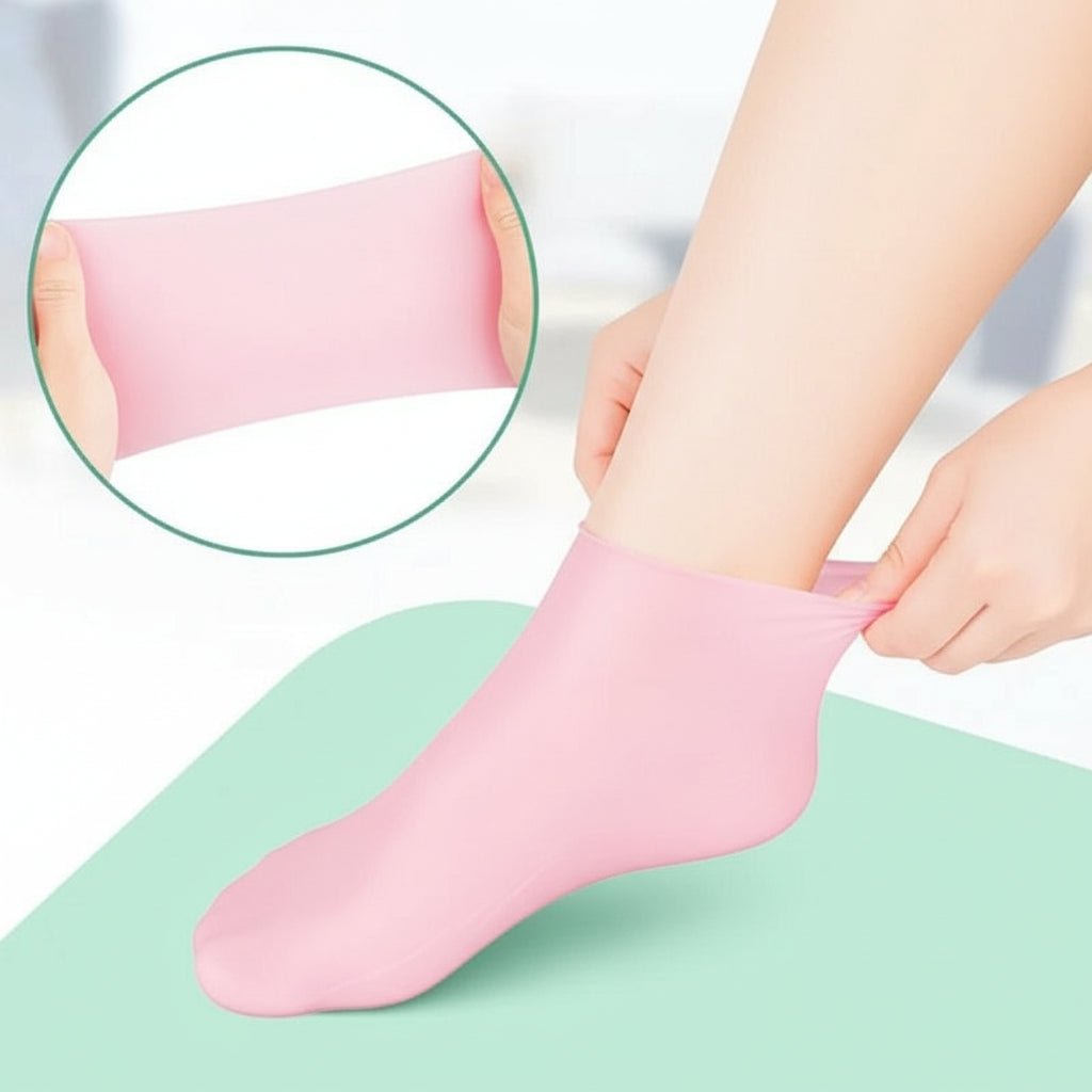 Silicone Sokker til Fodpleje – Bløde og Hydrerede Fødder