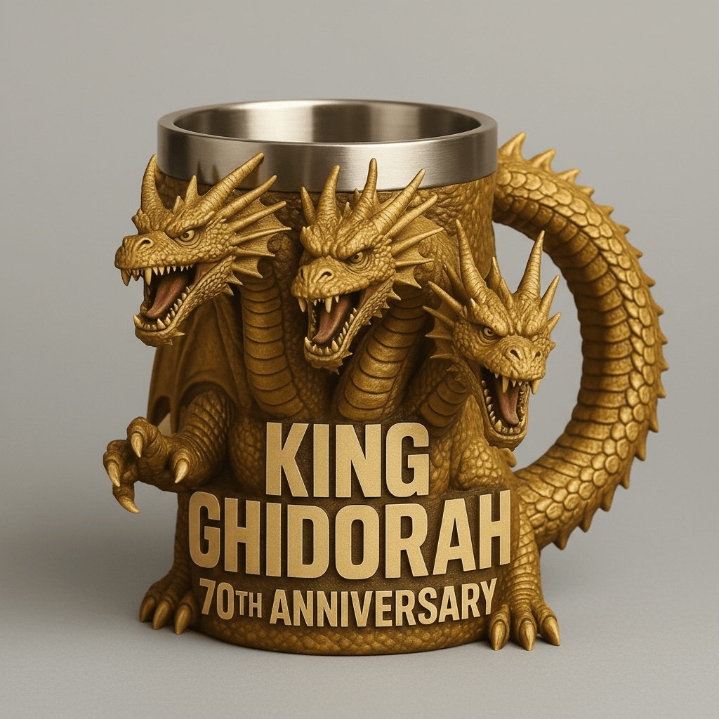 3D Keramikkrus med Monsterdesign til Kaffeentusiaster