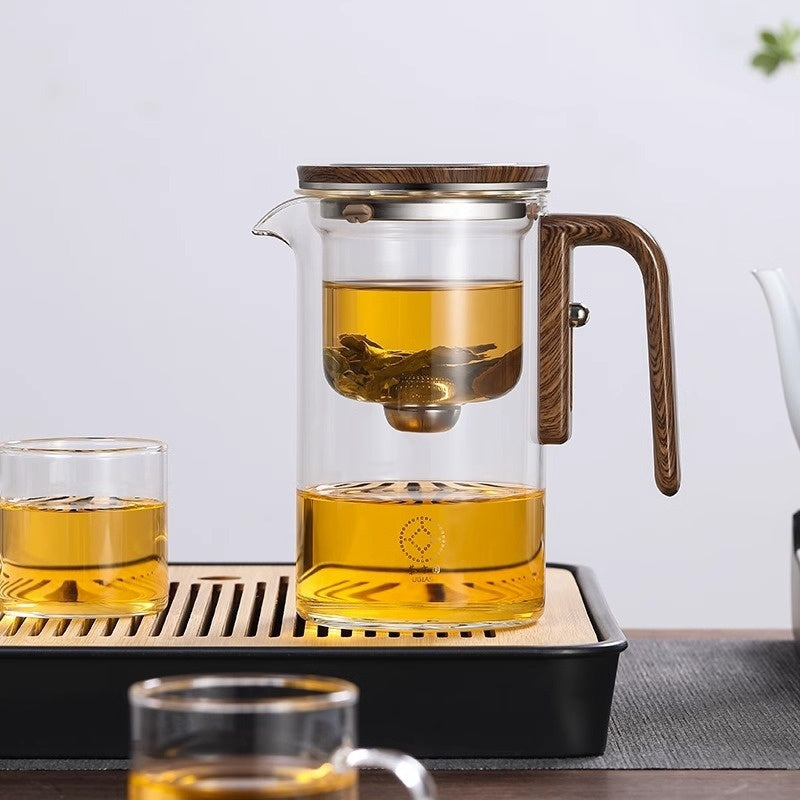 Elegant Tekande i Borosilikatglas - Perfekt Til Te-nydelse