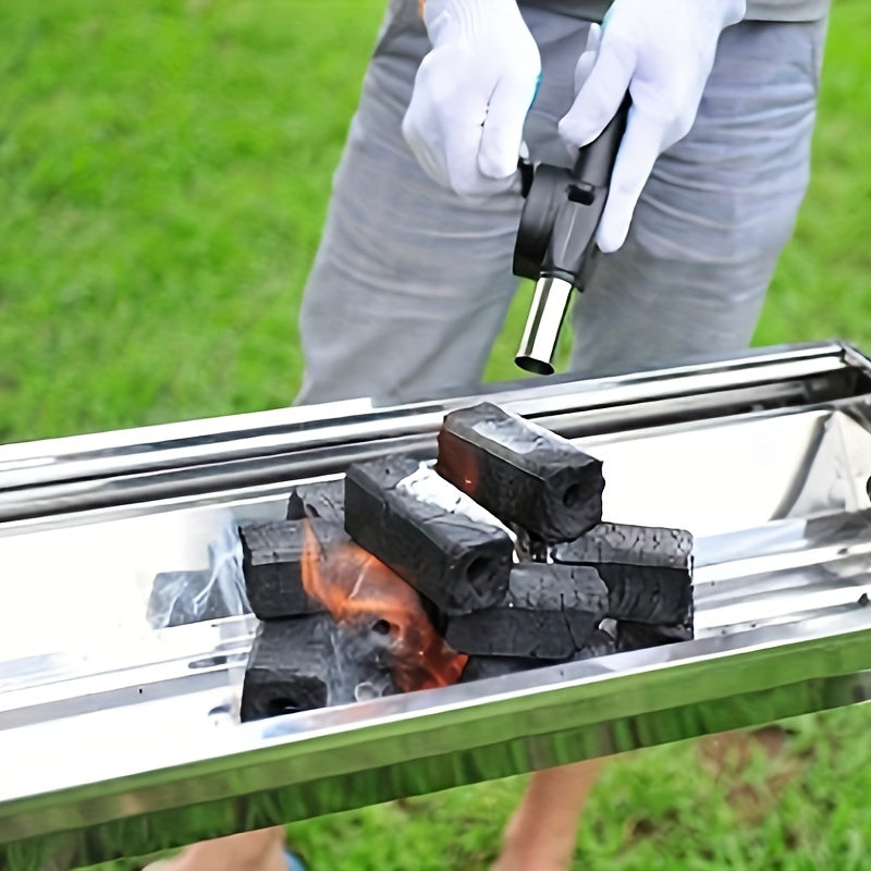 Håndholdt blæser – Ideel til grill, camping og bål
