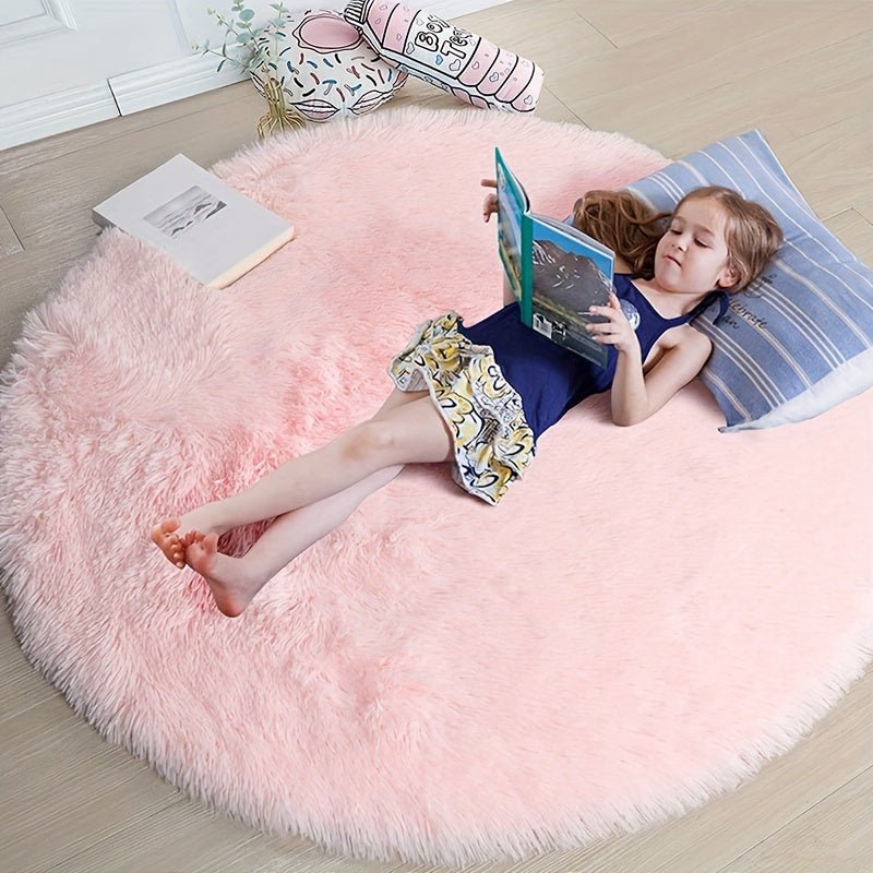 Rund Mjuk Matta - CozyNest