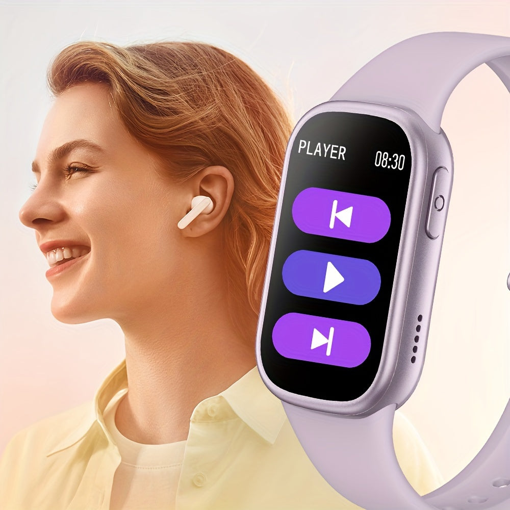 Vandtæt Smartwatch med Lang Batteritid og Hurtig Opladning