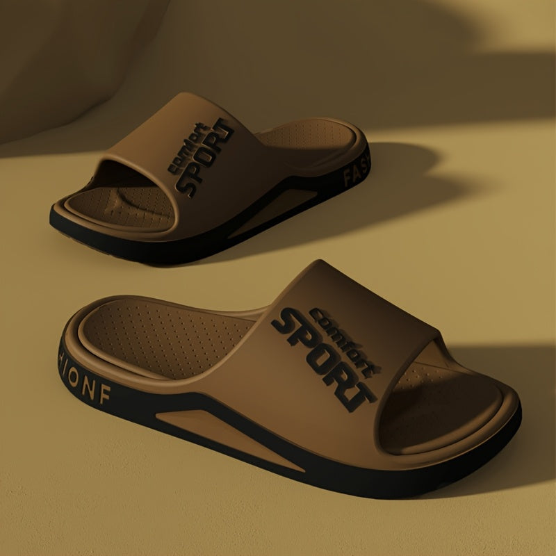 Letvægts unisex sportssandaler med komfortabelt slip-on design