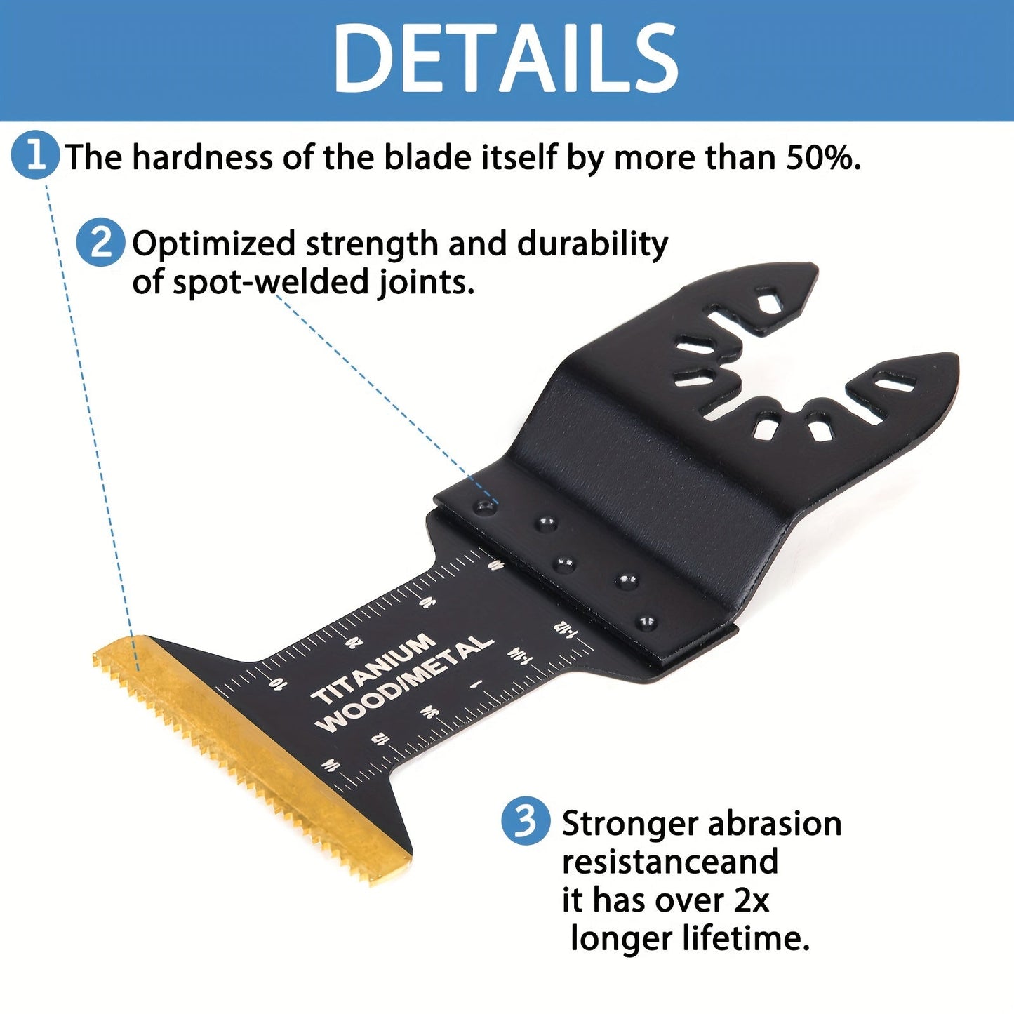 Titanium Multitool Savblade – Stærke og præcise til enhver opgave