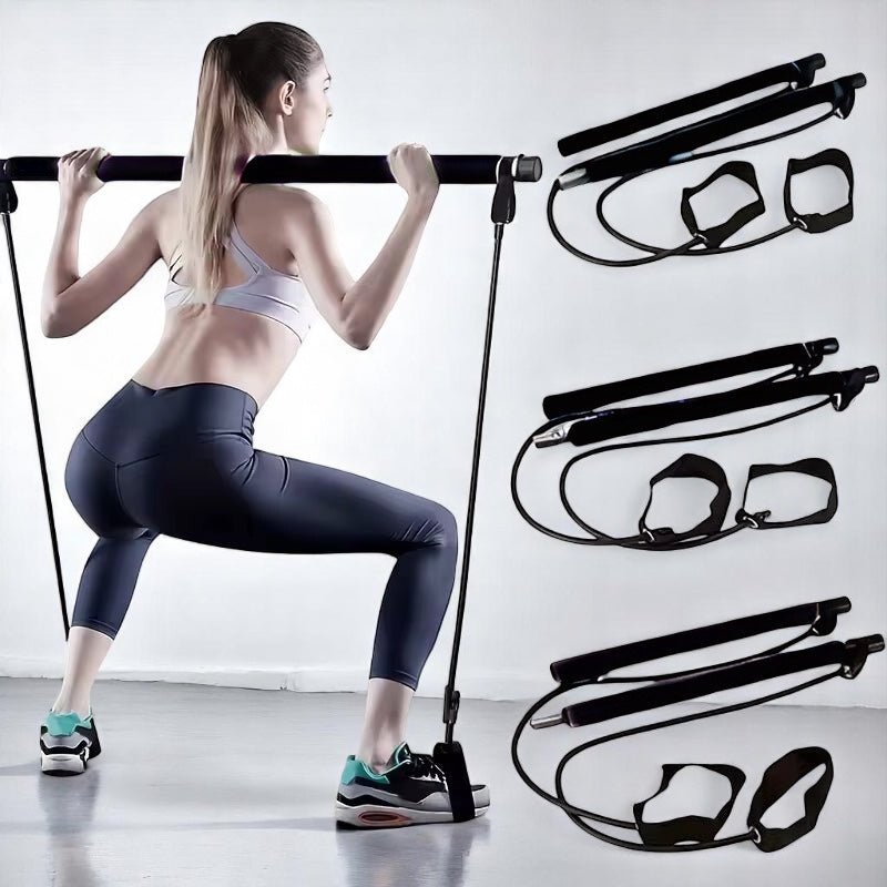 Effektiv Pilates Stangsæt – Helkropstræning derhjemme