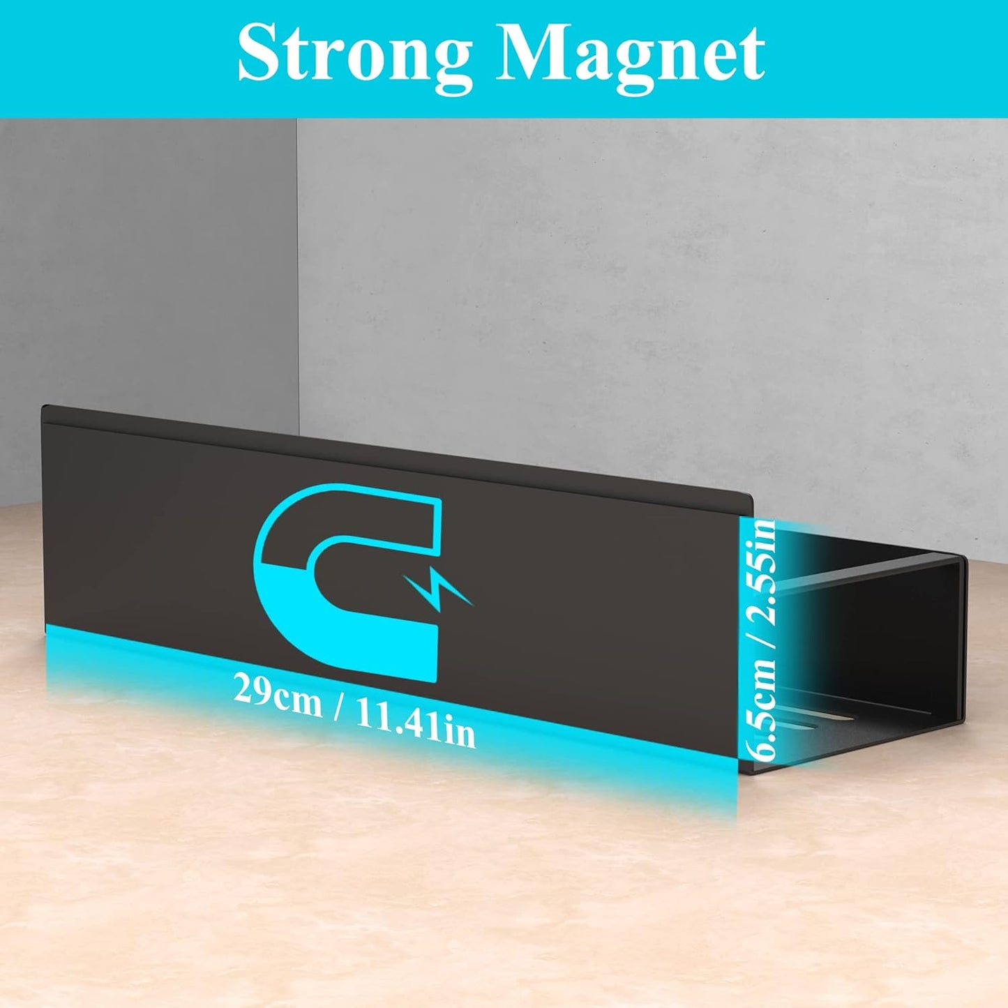 Magnetiske Krydderskabe – Kryddersystemet (4 dele)