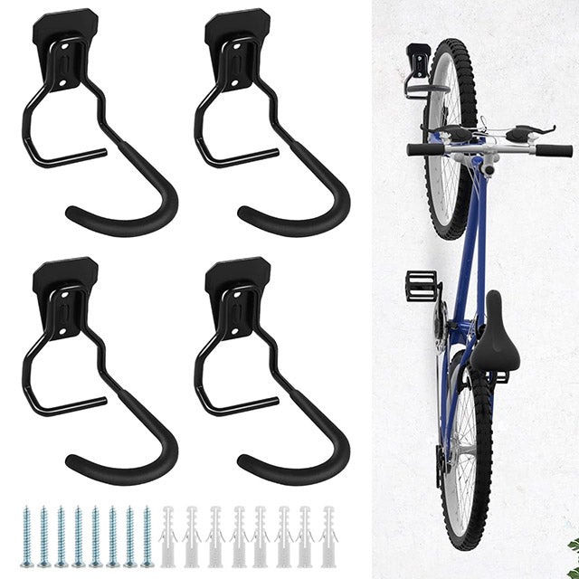 Vægmonterede Cykelkroge - Sikker Opbevaring og Pladsbesparelse