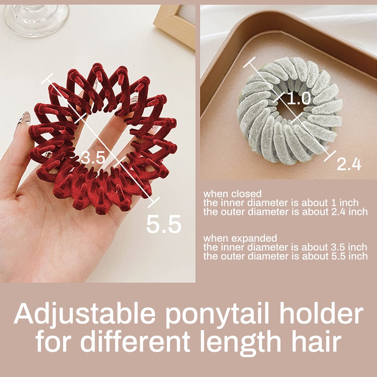 Elegante sæt af 3 hårnåle med fuglerede design