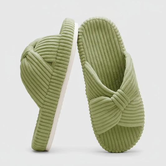 Damskor med Memory Foam och öppen tå - Stilren komfort