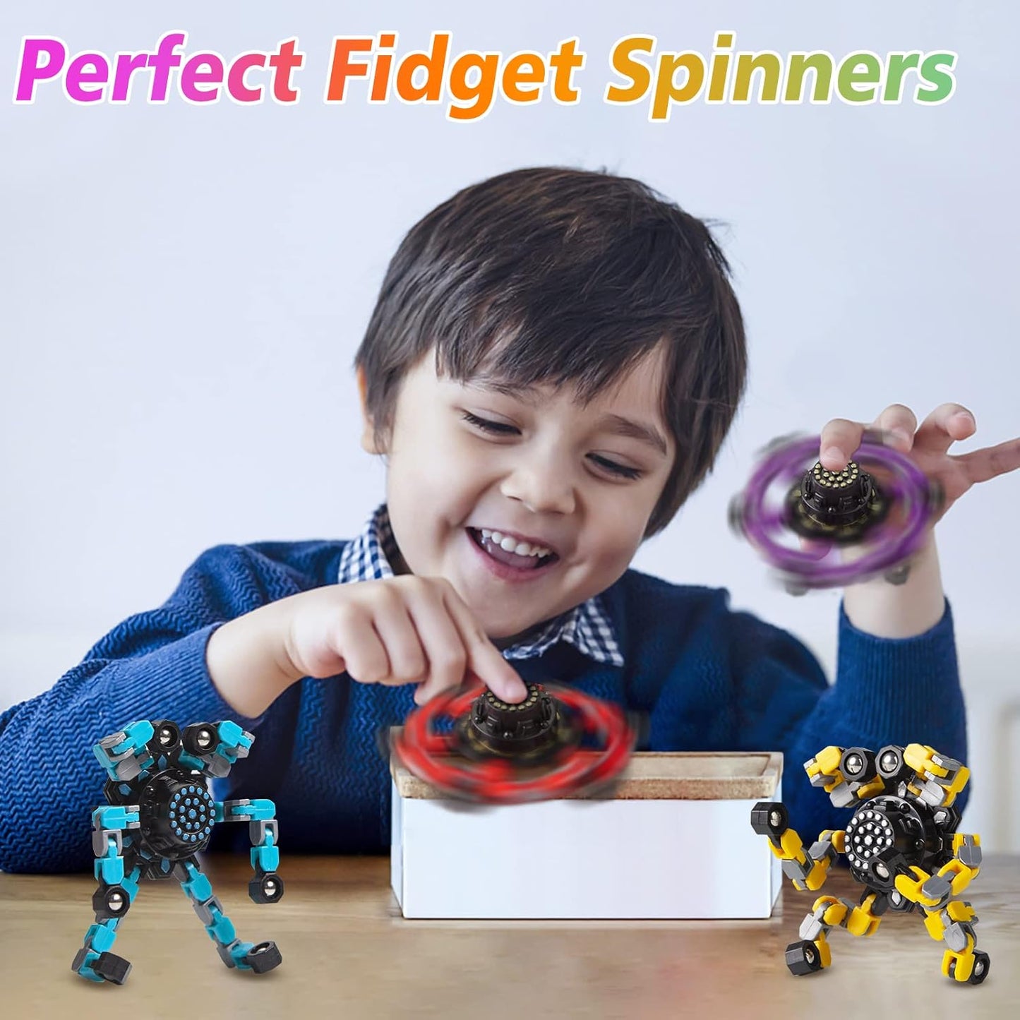 Fidget Toy för Stressavlastning – Set med 4 Delar