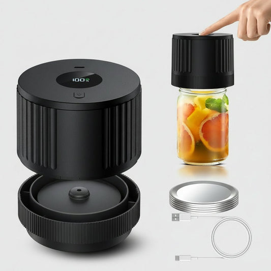 Elektrisk vakuumförslutare för Mason Jars – Fräschhet under längre tid