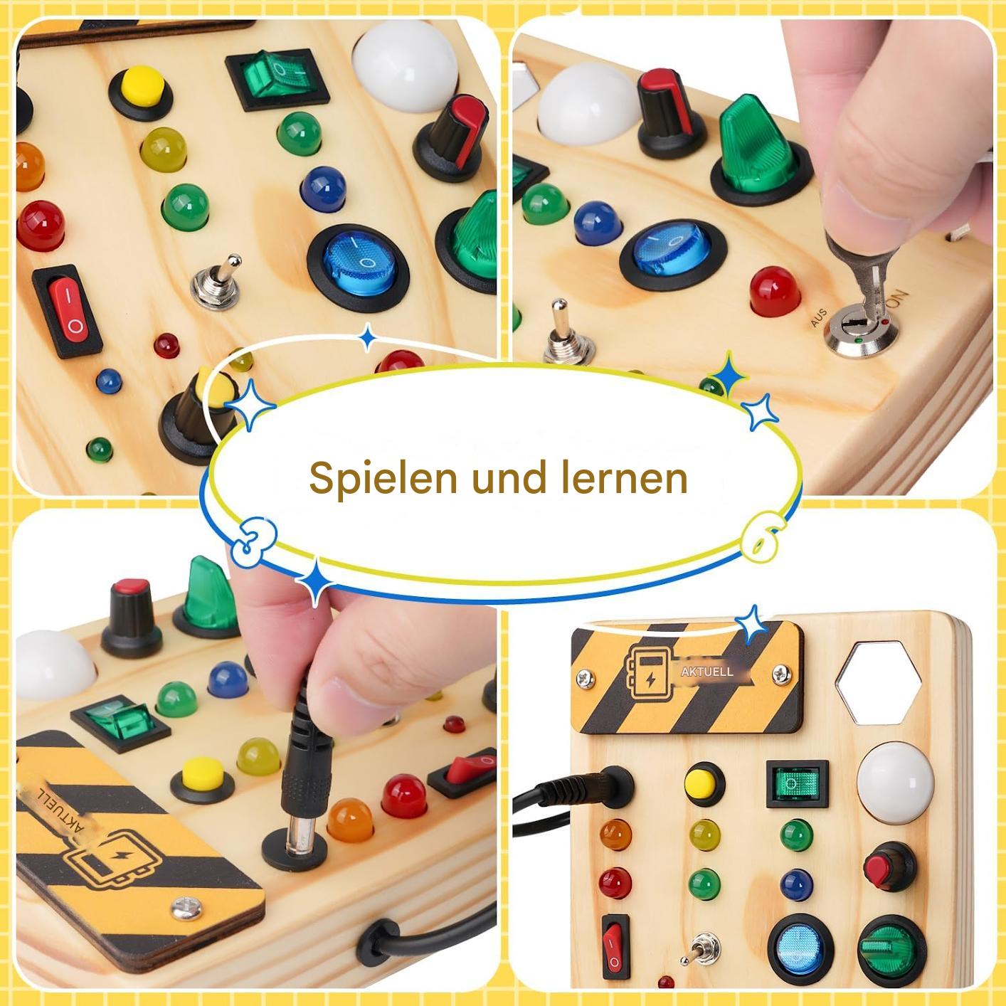 Interaktiv Montessori Lekmöbel för Barn - Inlärningsglädje