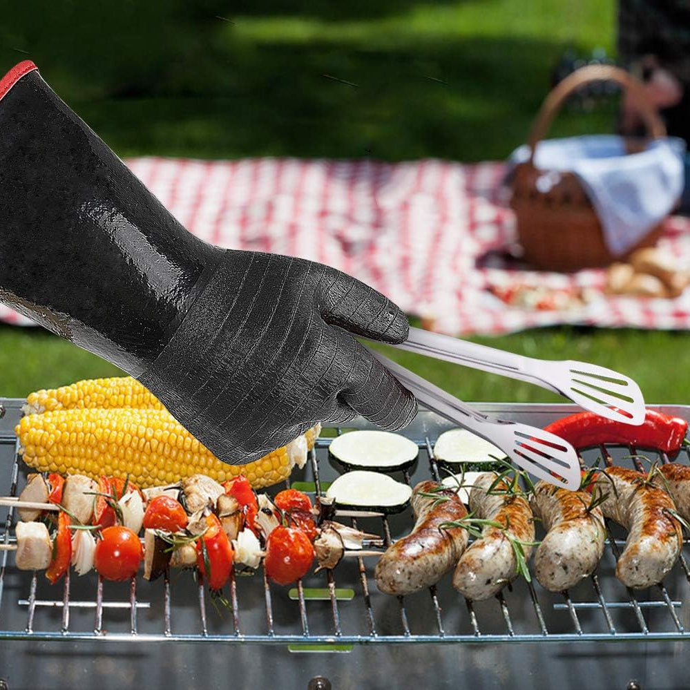 Højtemperatur Grillhandsker - Beskytter dine hænder effektivt