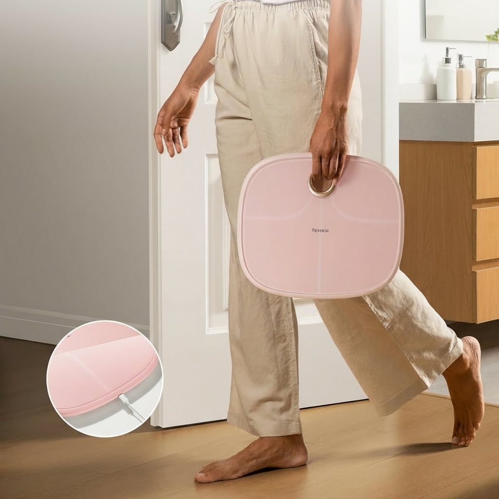 Smart våg med kroppsanalys och Bluetooth - Noggrann hälsokontroll