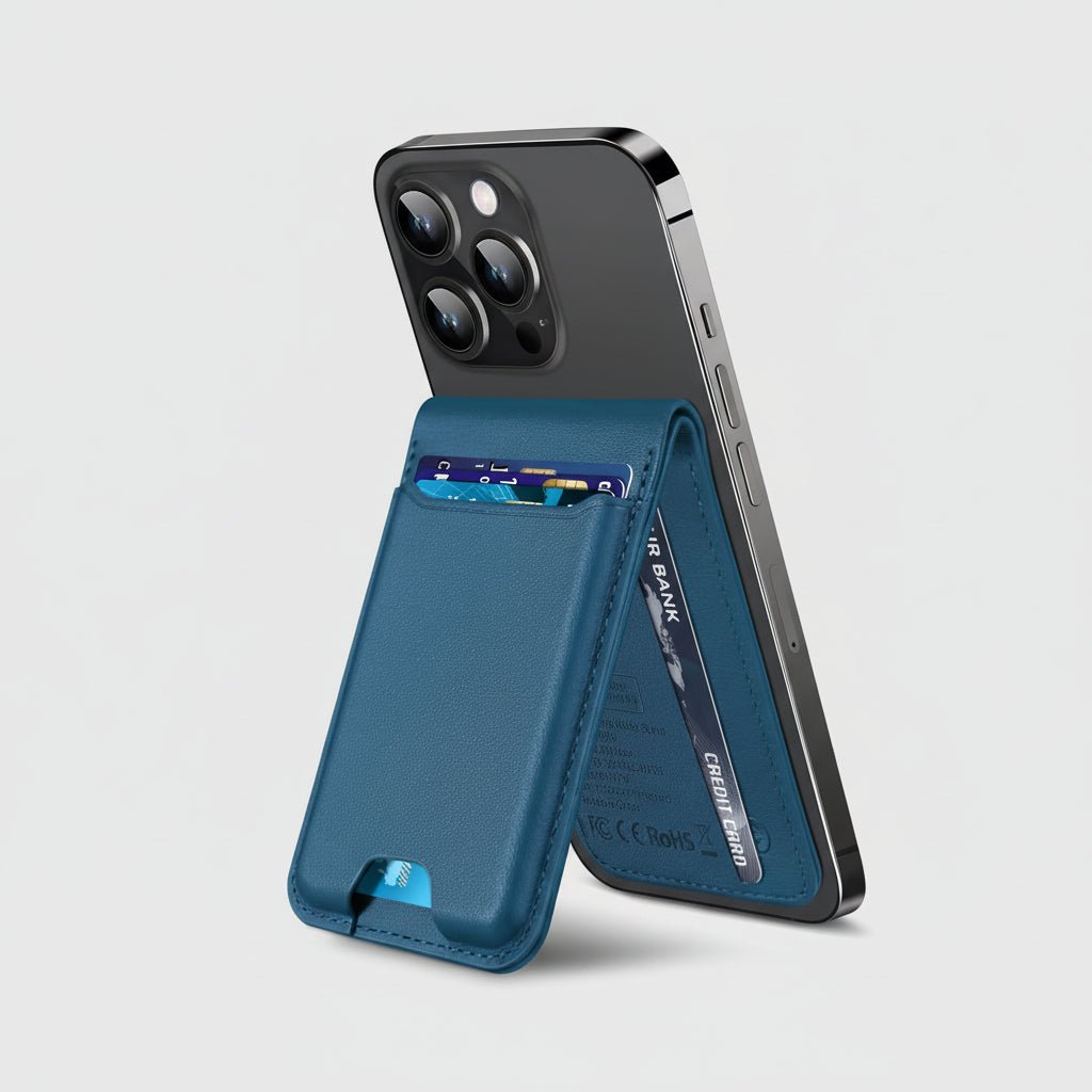 Magnetisk iPhone-plånbok med Hitta: Säker och praktisk