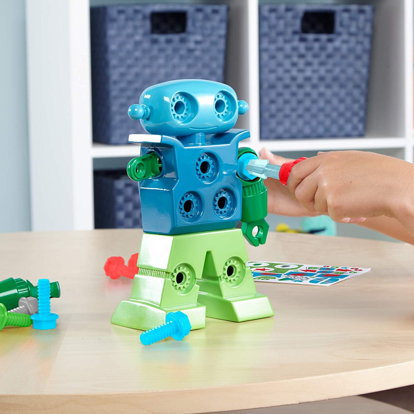 Robotar Lego-leksaker för barn, att lära sig genom ingenjörskonst