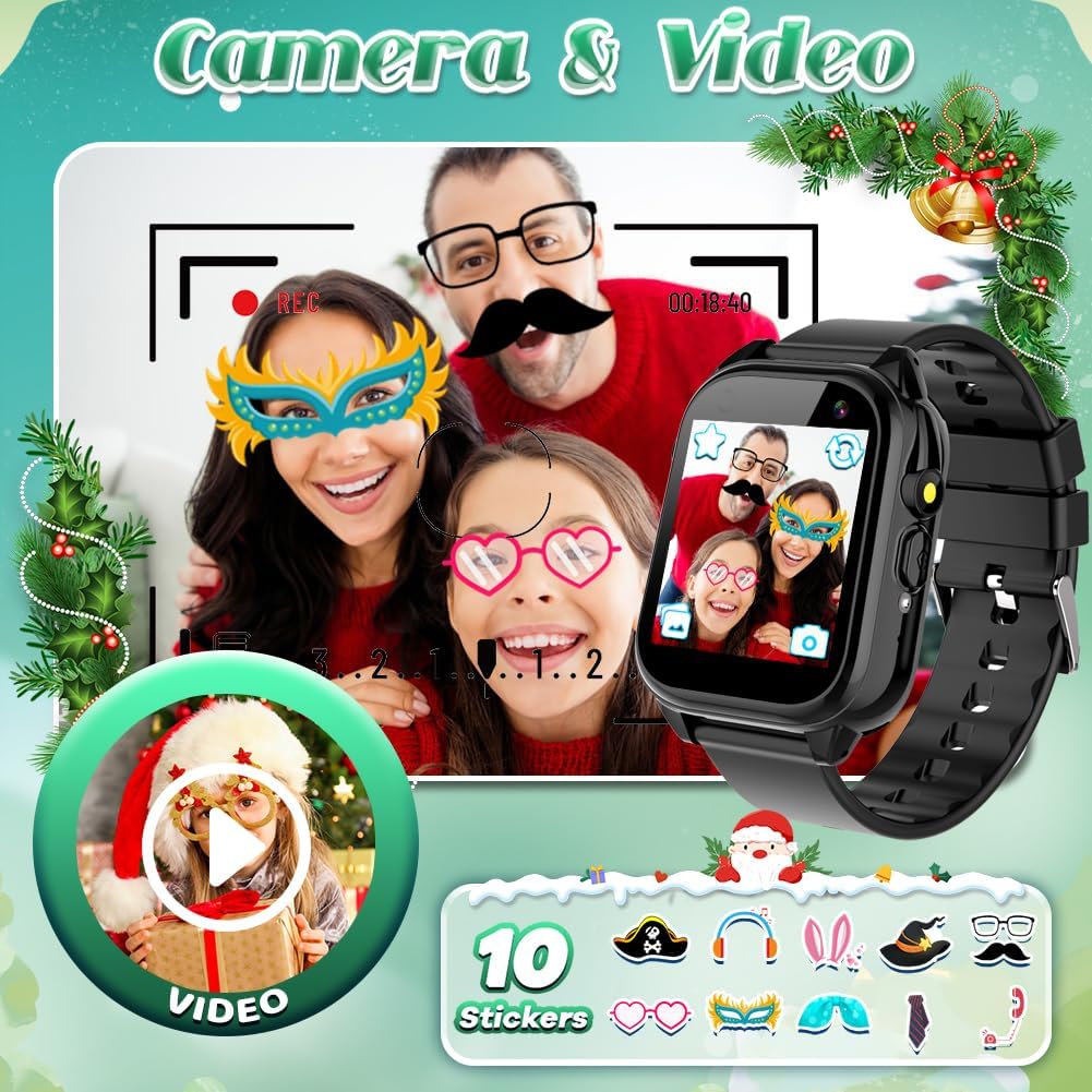 Smartwatch för barn med spel och kamera - Vattentätt och roligt