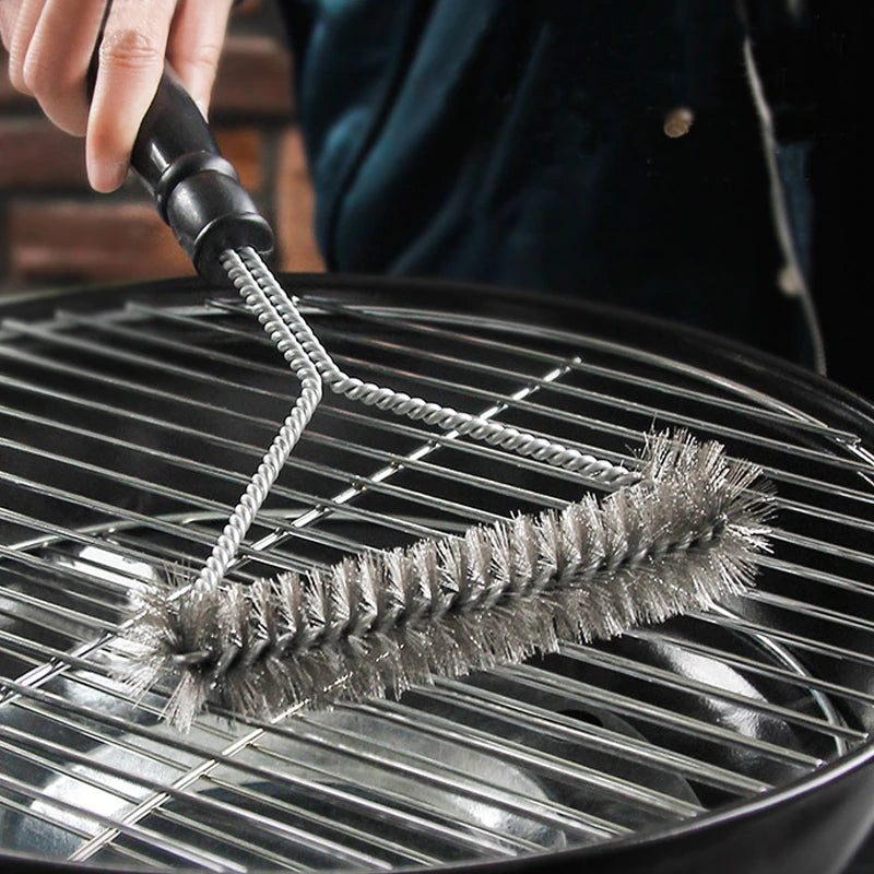 Rustfrit Stål BBQ Grill Rengøringsbørste