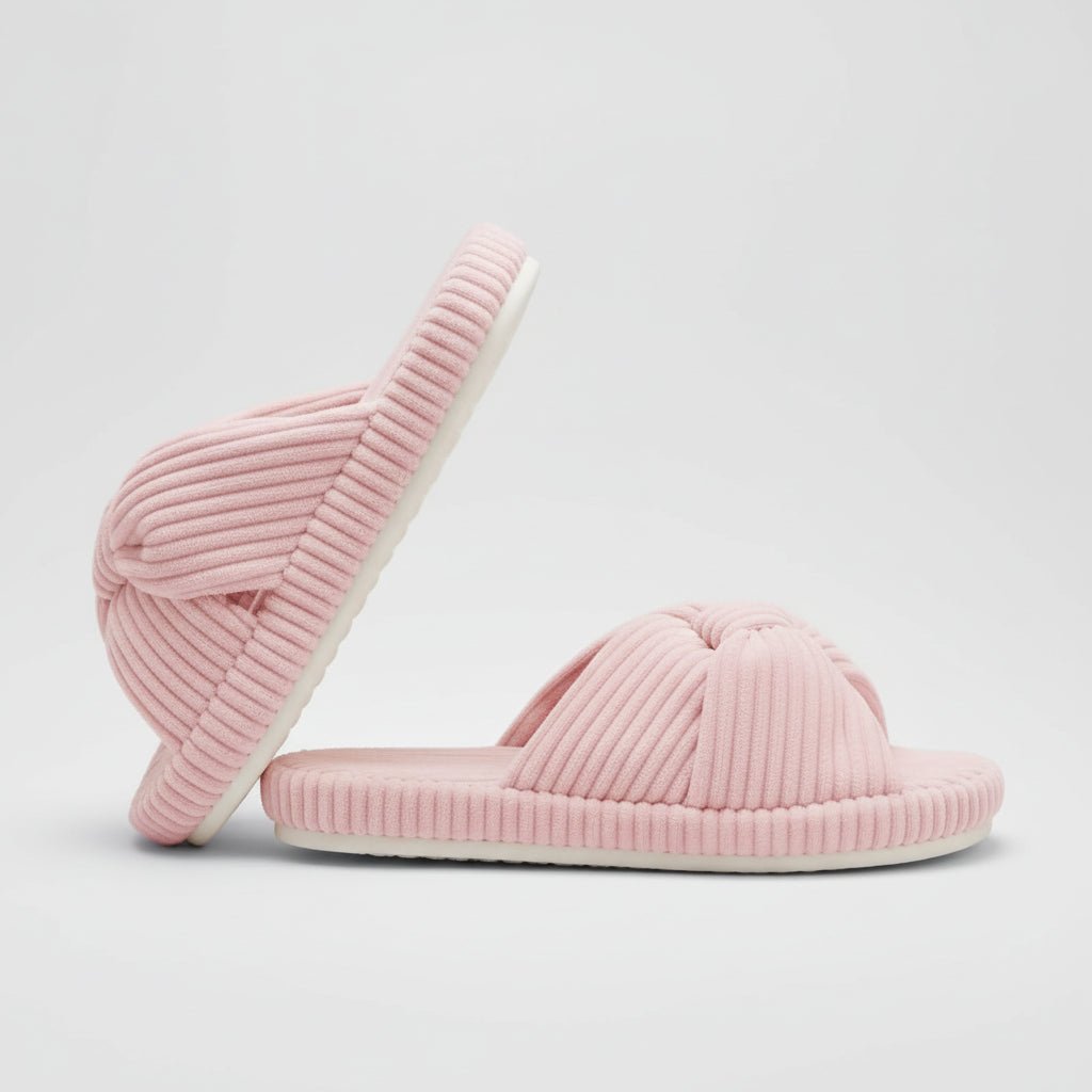 Damesutsko med Memory Foam og Åben Tå - Stilfuld Komfort