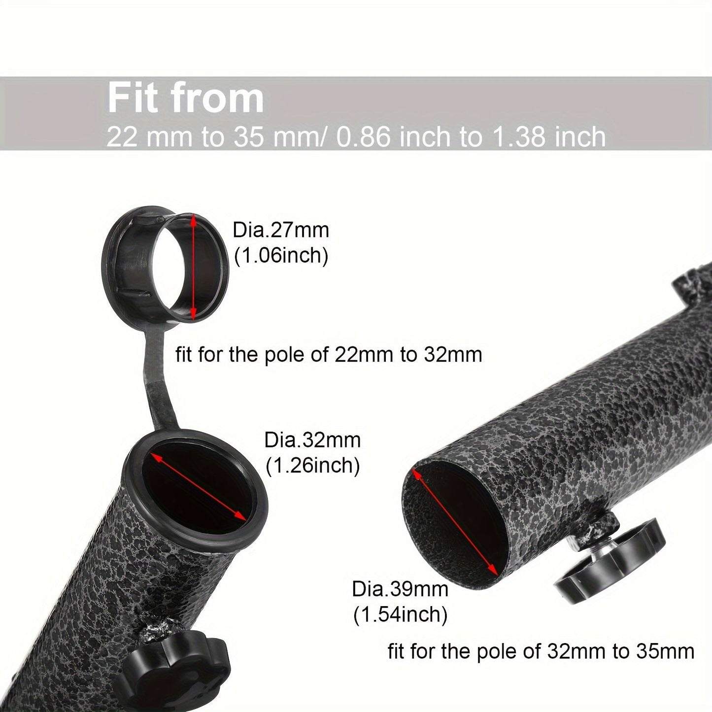 Justerbar Parasolfod i Robust Stål – Stabilitet til Udendørsbrug