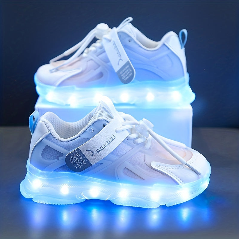 Färgglada LED-sneakers för barn – Lysande och roliga i vardagen