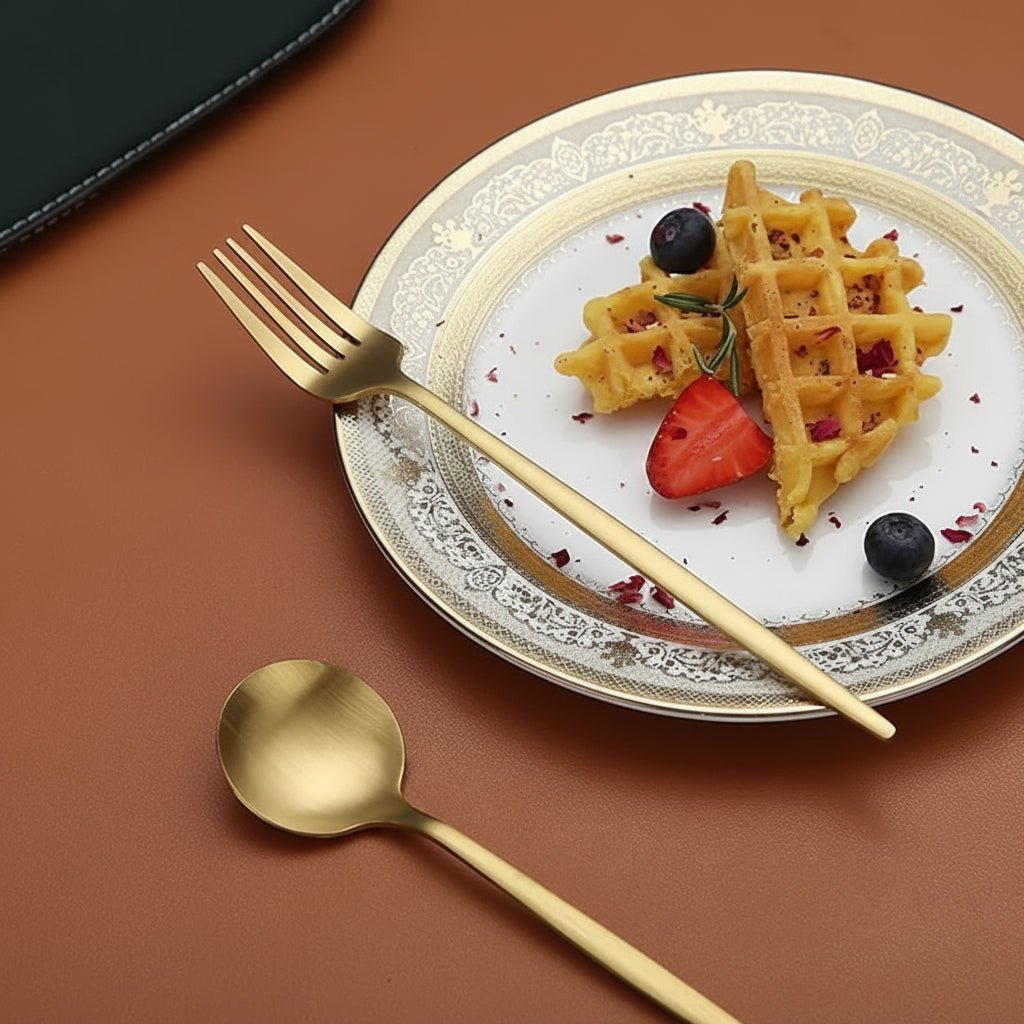 Modernt bestickset i rostfritt stål - Elegant och hållbart