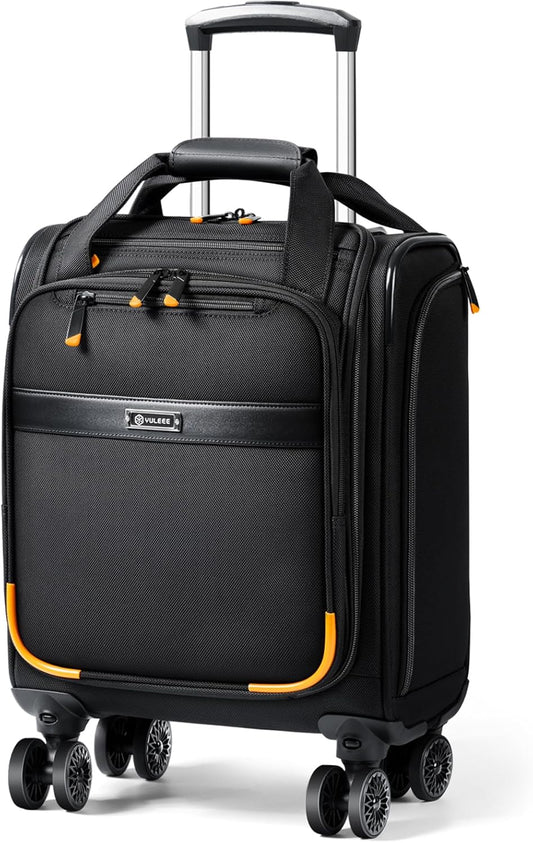 Godkendt håndbagage til flyrejser med drejelige hjul og laptoprum