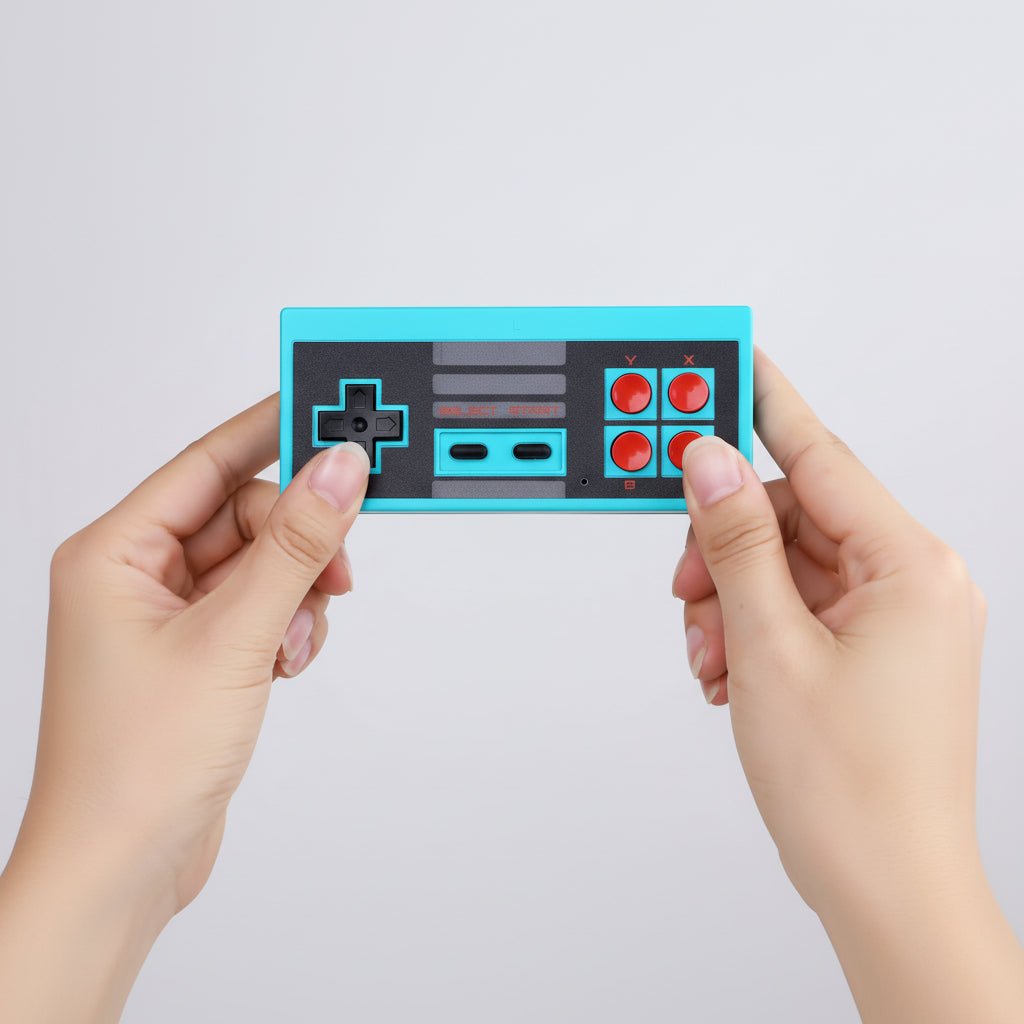 Trådlös 8-Bit Retro Spelkonsolkontroll – Nostalgi & Frihet