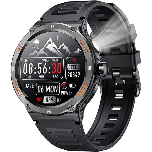 Herre Smart Sportsur med GPS, Touchscreen og LED-lys