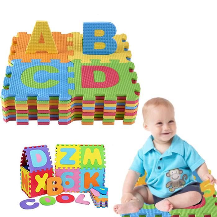 Säkert och roligt babylektäcke i mjuk skum