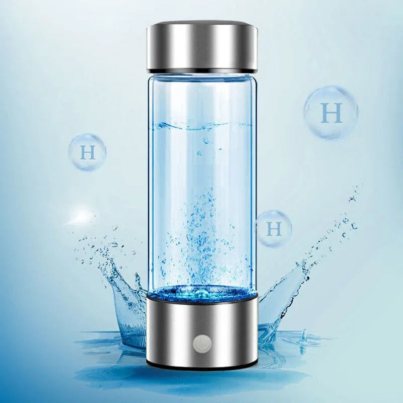 Vandflaske med Hydrogen - HydroGlow