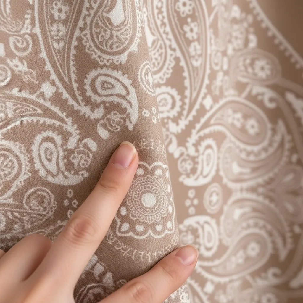 Blomstret Tørklæde i Blød Polyester – Stilfuld og Behagelig