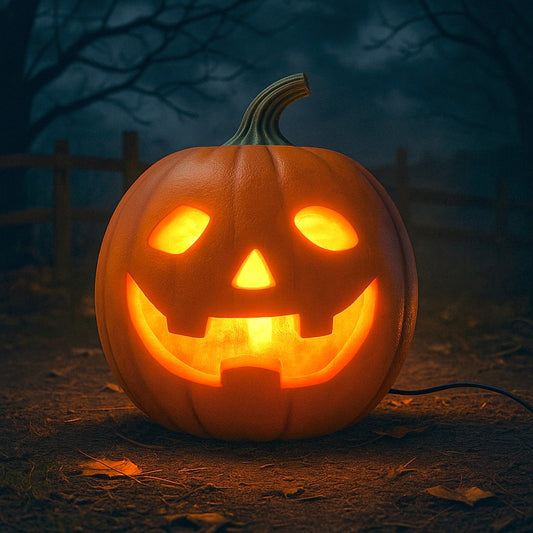 Rörelsesensor Halloweenpumpa med Animation och Projektion