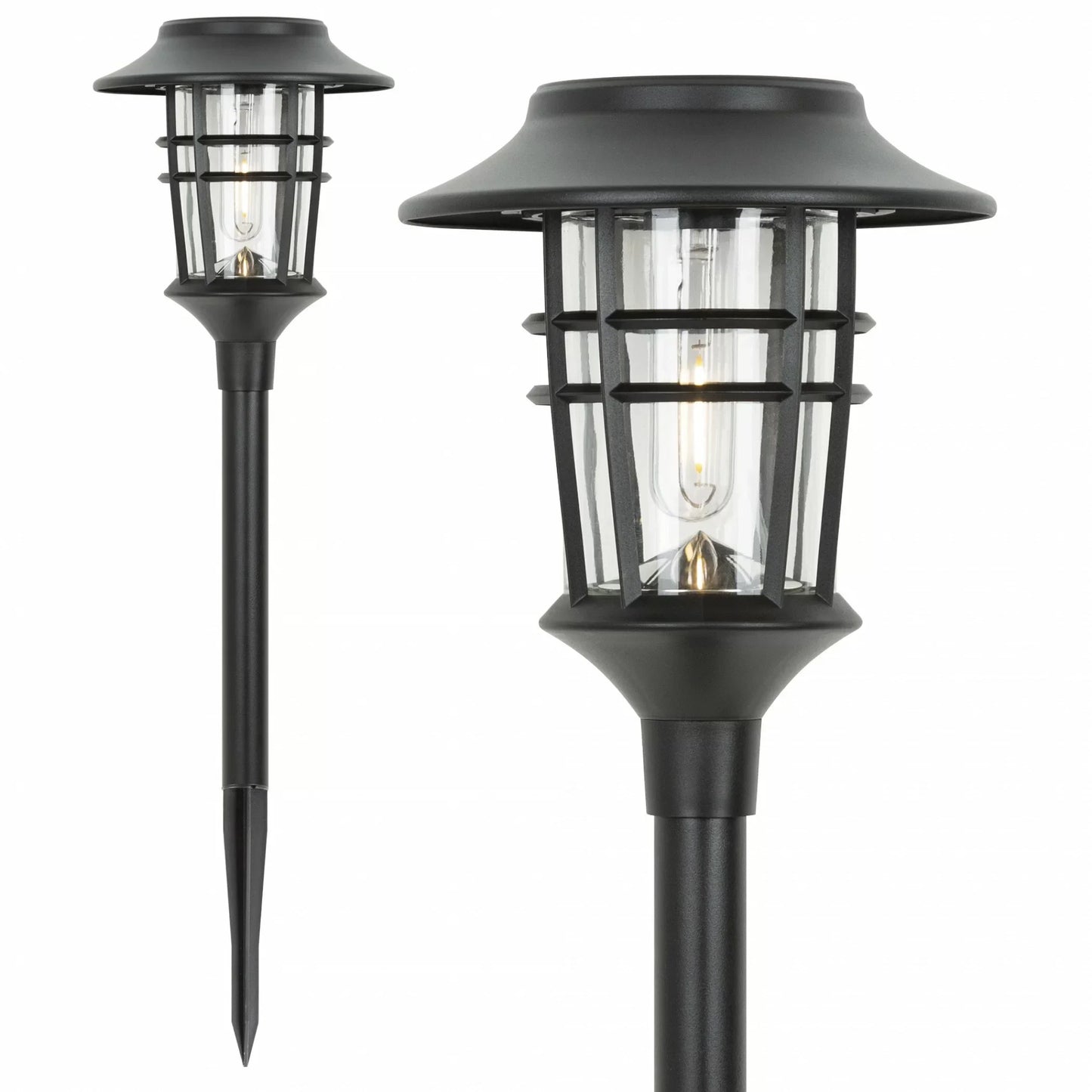 Solcelle Fakler: Energibesparende LED Havelamper, 6 stk.