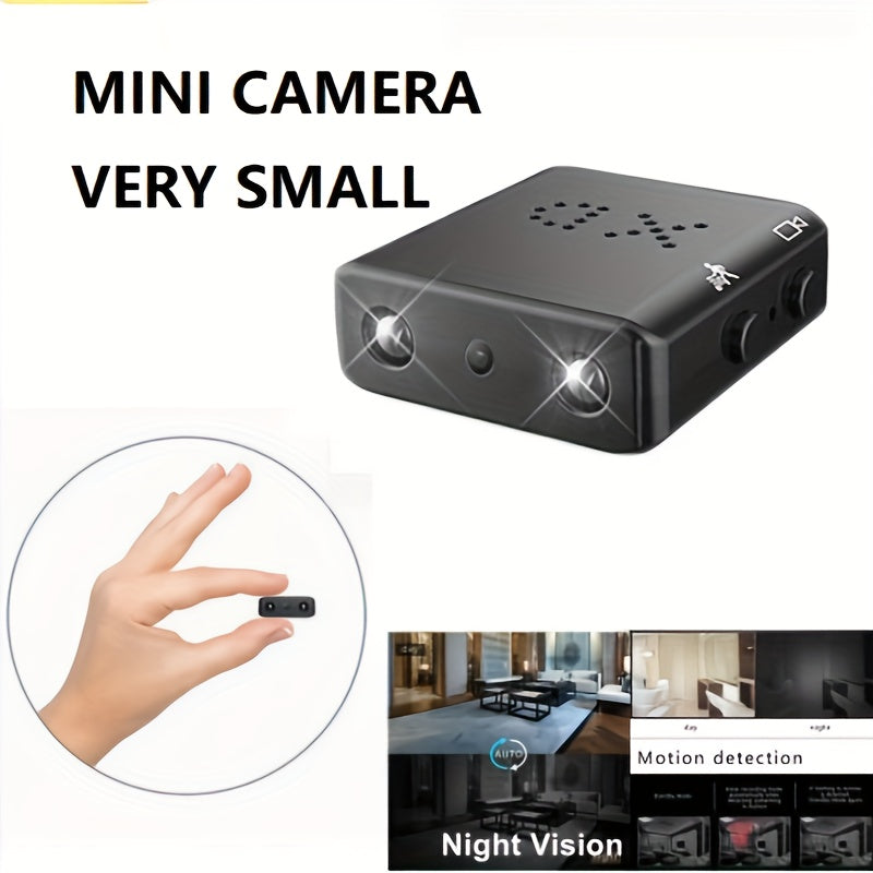 Mini HD-kamera med natvision og bevægelsesdetektion