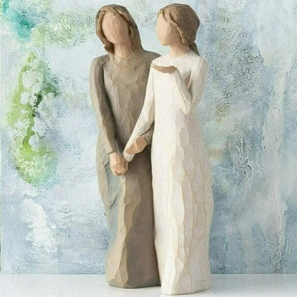 Systerfigur i harts