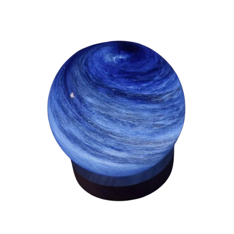Dimbar USB-månlampa med konstnärlig design